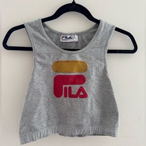 Fila Cropped Tank Top